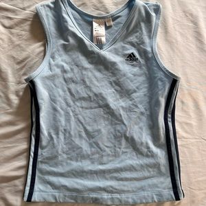 Cute powder blue Nike tank top